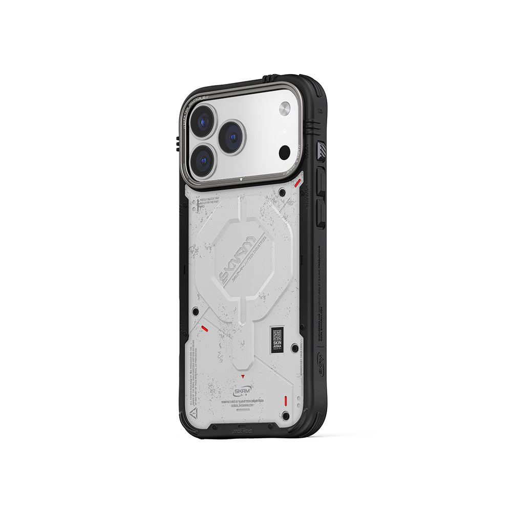 iPhone 17 Pro Kılıf M-Safe Şarj Özellikli Airbag Tasarımlı Skinarma Vigor Kılıf