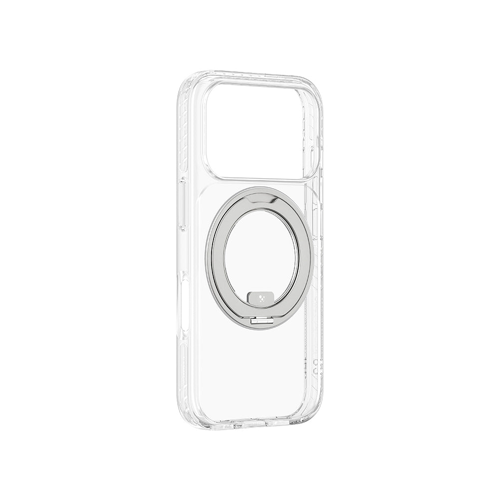 iPhone 17 Pro Kılıf M-Safe Şarj Özellikli Airbag Tasarımlı Standlı AmazingThing Titan Pro MagSpin Kılıf