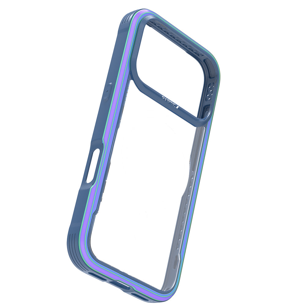 iPhone 17 Pro Kılıf M-safe Şarj Özellikli Airbagli Raptic Shield Serisi Şeffaf Arka Yüzey Kılıf