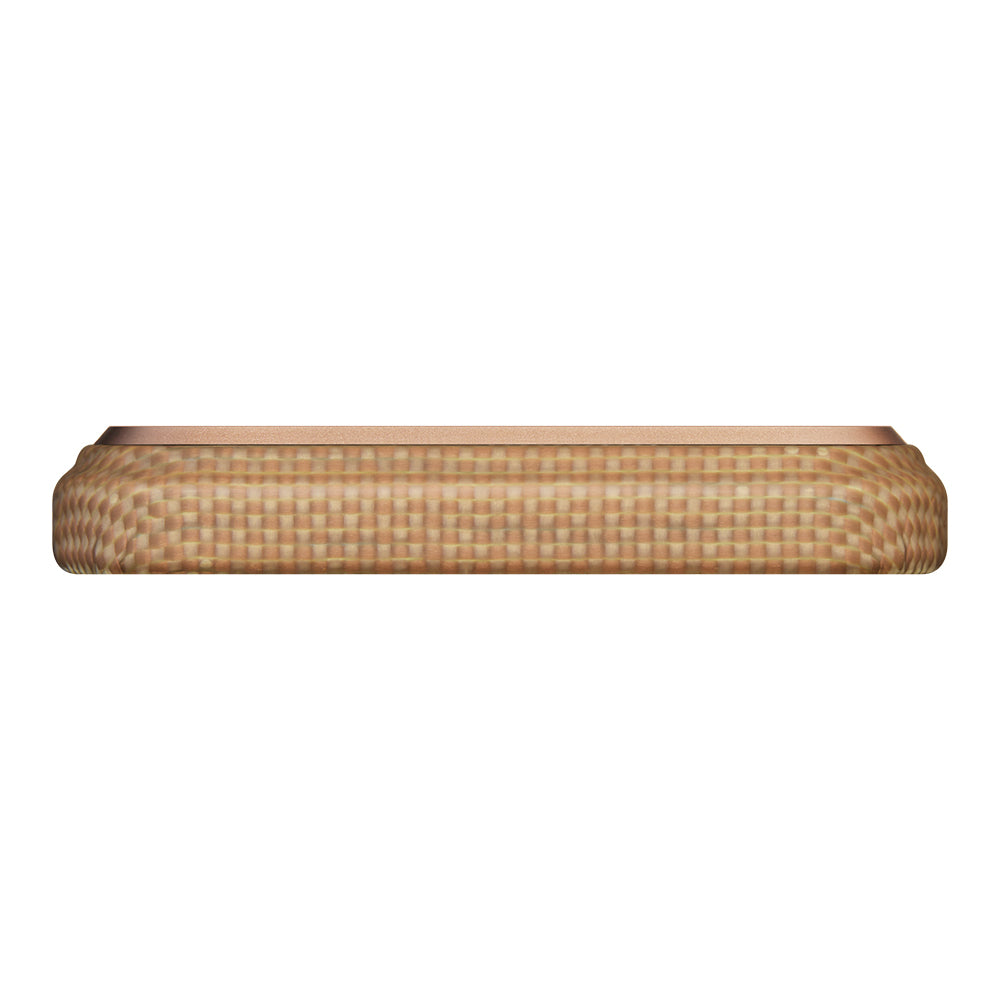 iPhone 17 Pro Kılıf M-safe Şarj Özellikli Aramid Karbon Fiber Pitaka Glints of Gold Ultra Slim Serisi Kılıf