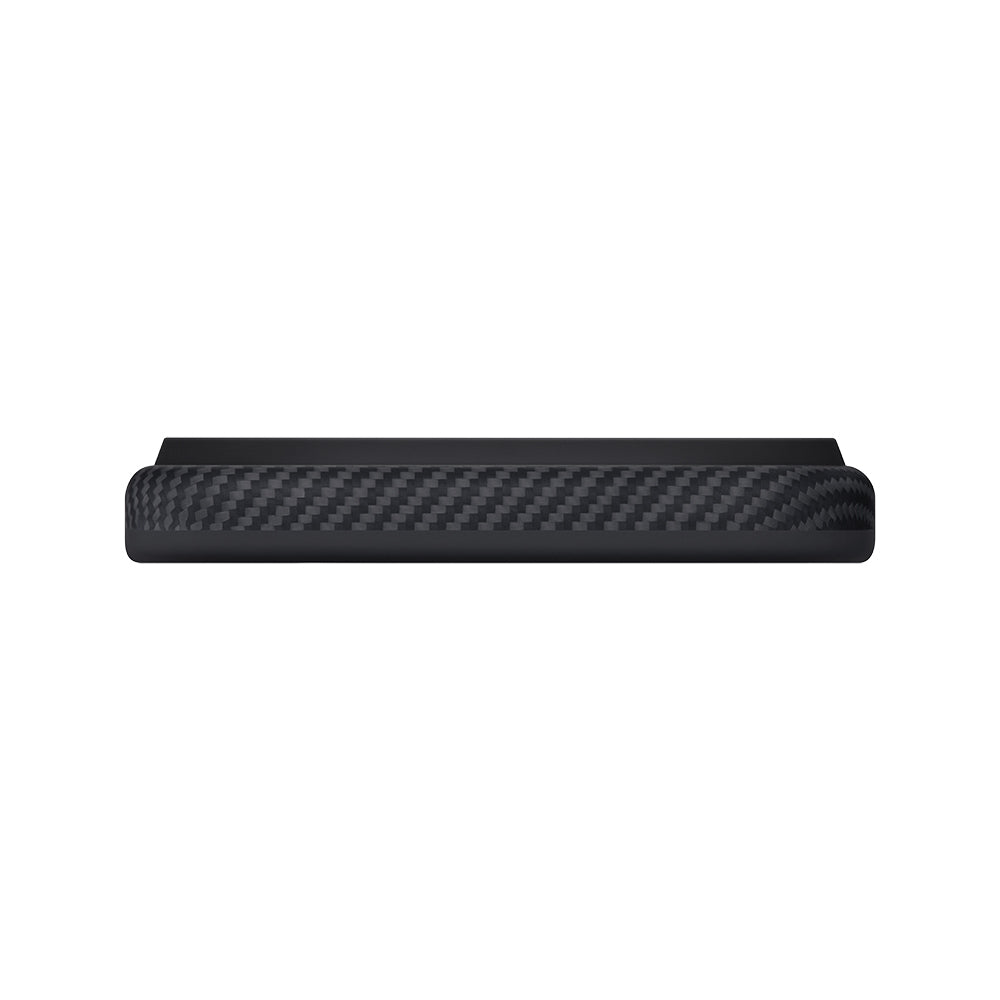 iPhone 17 Pro Kılıf M-safe Şarj Özellikli Aramid Karbon Fiber Pitaka Military-Grade Classic Serisi Black-Grey Twill Kılıf