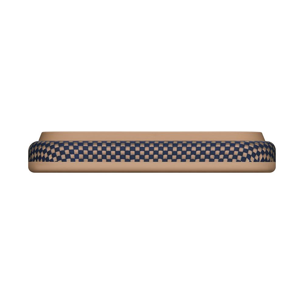 iPhone 17 Pro Kılıf M-safe Şarj Özellikli Aramid Karbon Fiber Pitaka Military-Grade Sunset-Moonrise Serisi Kılıf