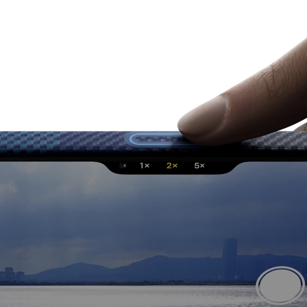 iPhone 17 Pro Kılıf M-safe Şarj Özellikli Aramid Karbon Fiber Pitaka Tactile Woven Starpeak Serisi Over The Horizon Kılıf