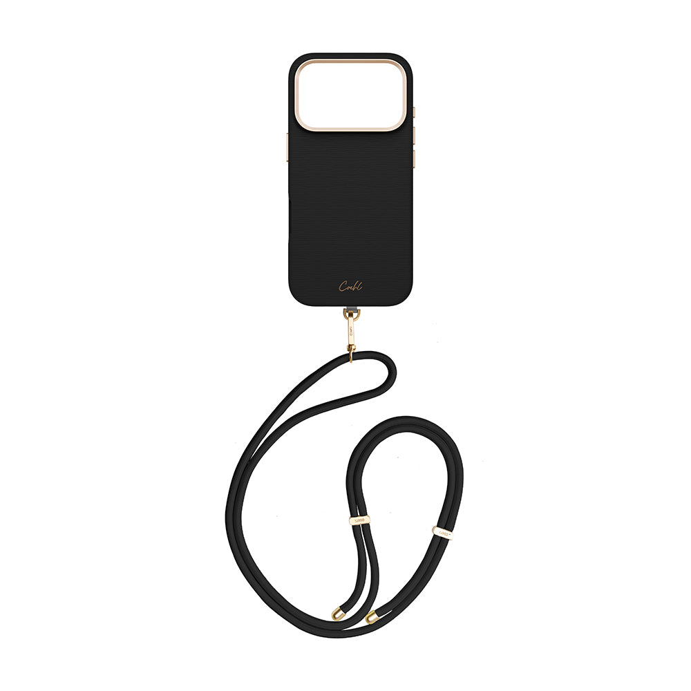 iPhone 17 Pro Kılıf M-safe Şarj Özellikli Askı İpli Coehl Mirelle Kılıf