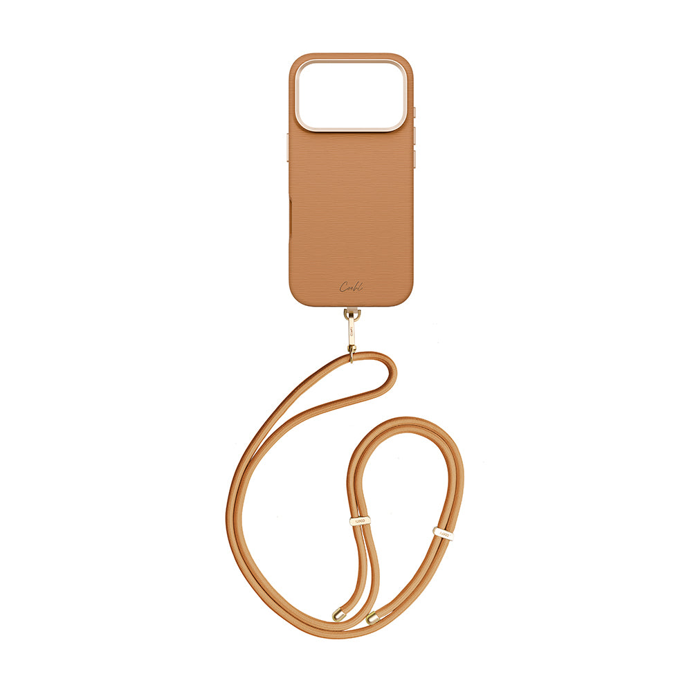 iPhone 17 Pro Kılıf M-safe Şarj Özellikli Askı İpli Coehl Mirelle Kılıf