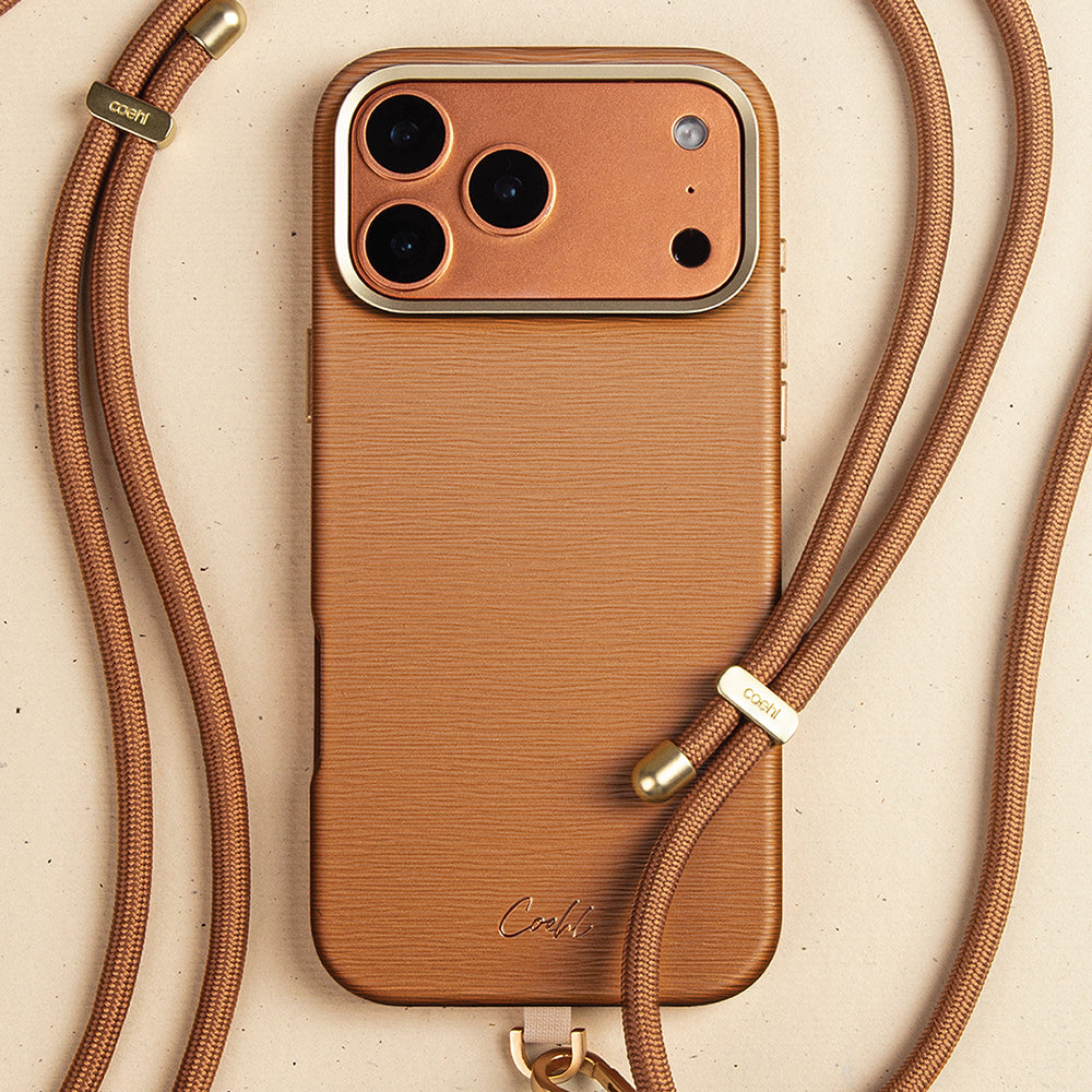 iPhone 17 Pro Kılıf M-safe Şarj Özellikli Askı İpli Coehl Mirelle Kılıf