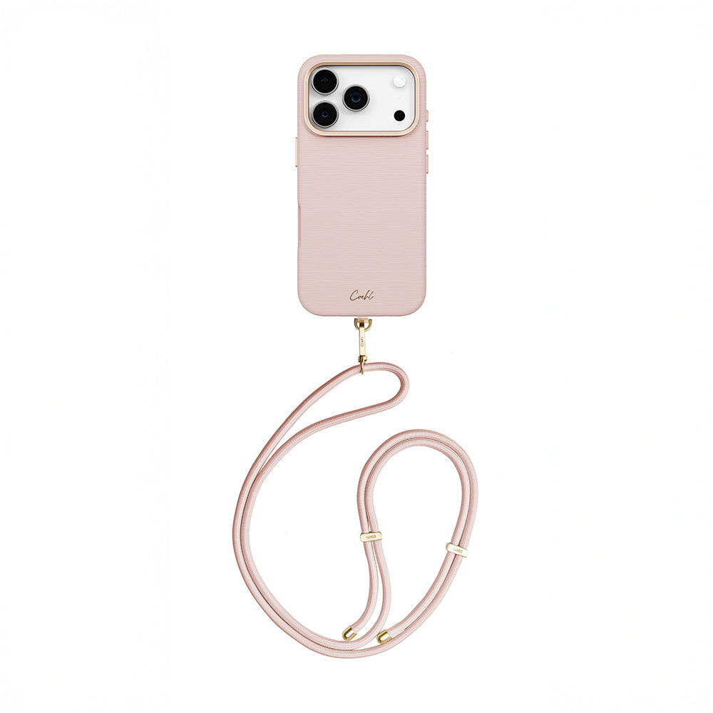 iPhone 17 Pro Kılıf M-safe Şarj Özellikli Askı İpli Coehl Mirelle Kılıf