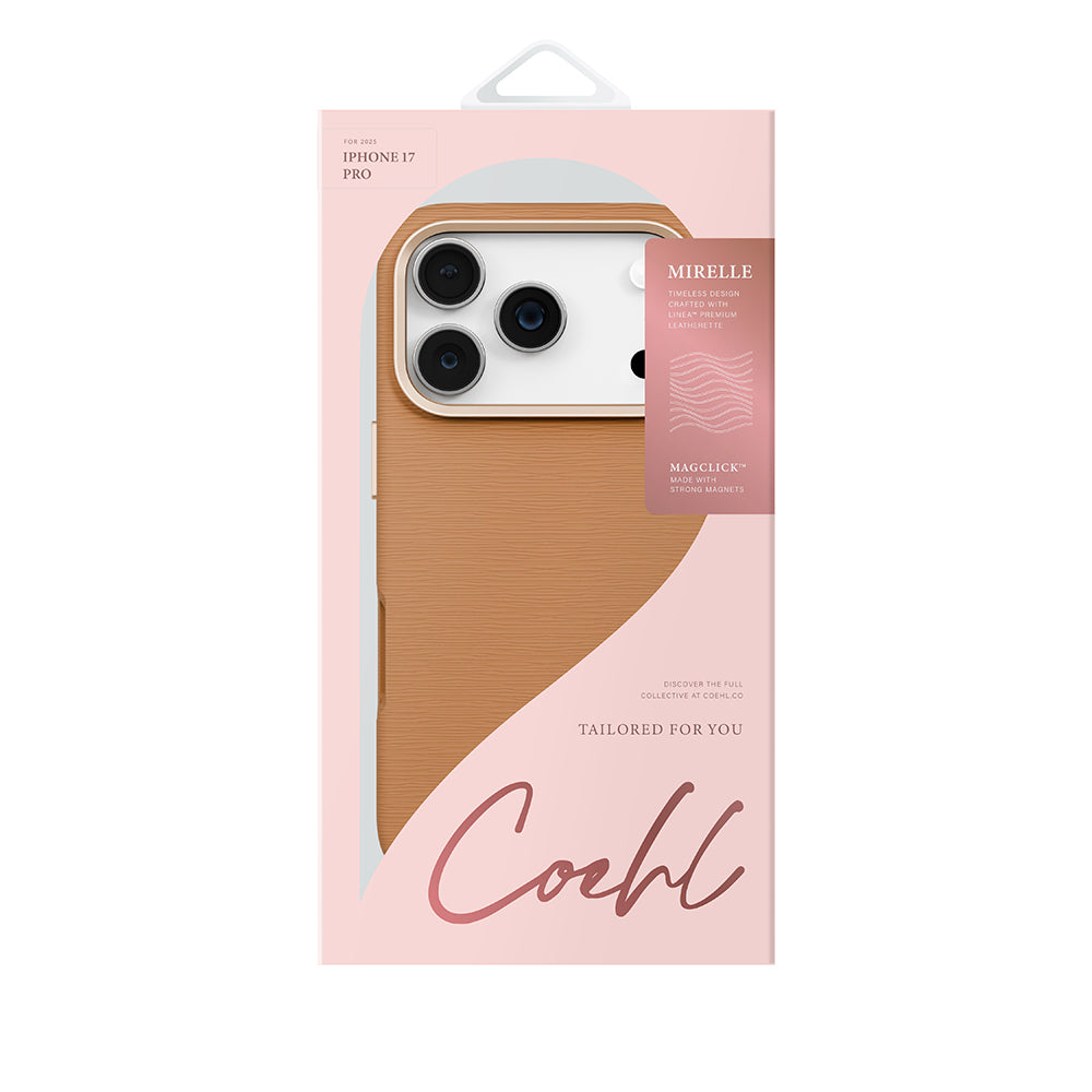 iPhone 17 Pro Kılıf M-safe Şarj Özellikli Askı İpli Coehl Mirelle Kılıf