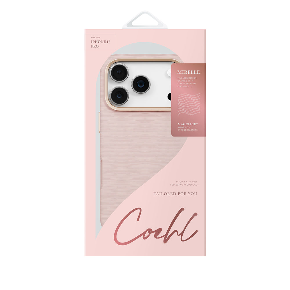 iPhone 17 Pro Kılıf M-safe Şarj Özellikli Askı İpli Coehl Mirelle Kılıf