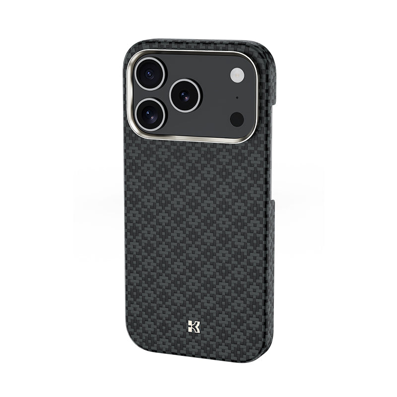 iPhone 17 Pro Kılıf M-Safe Şarj Özellikli Benks ArmorAir ArmorGrid Serisi Kevlar Karbon Kılıf