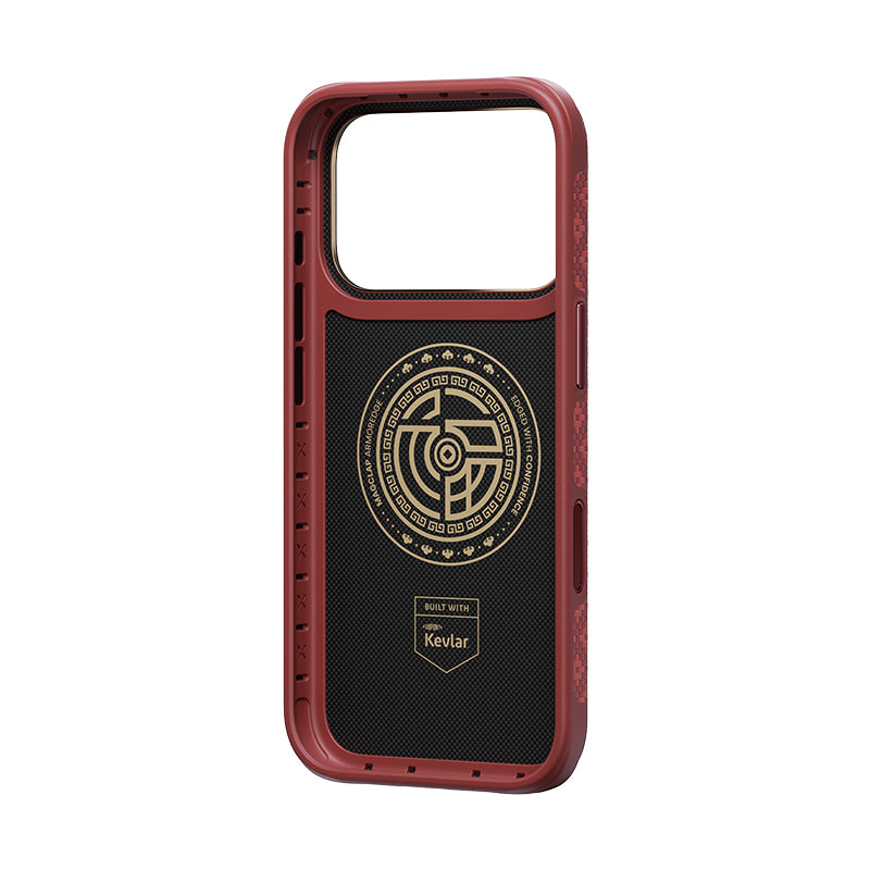 iPhone 17 Pro Kılıf M-Safe Şarj Özellikli Benks ArmorPro ArmorEdge X9 Serisi Kevlar Karbon Kılıf