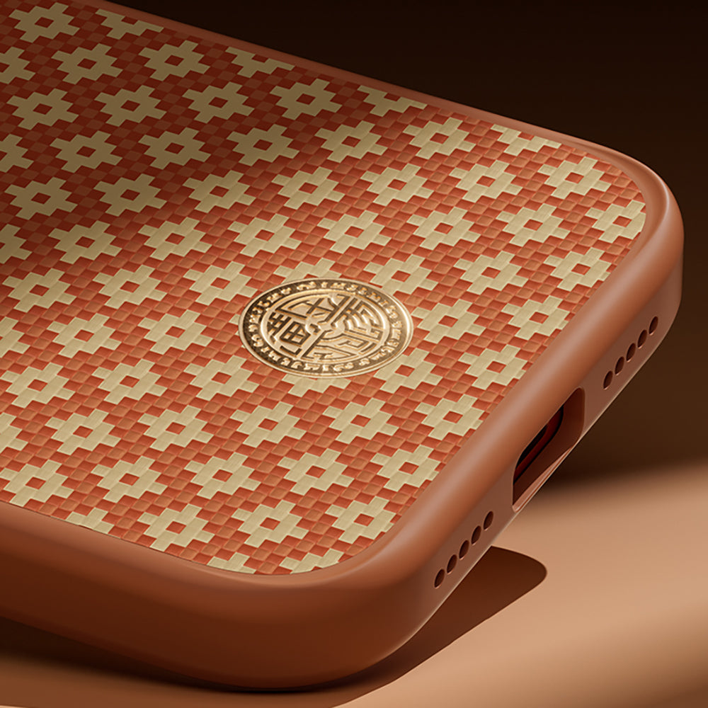 iPhone 17 Pro Kılıf M-Safe Şarj Özellikli Benks ArmorPro ArmorGrid Serisi Kevlar Karbon Kılıf