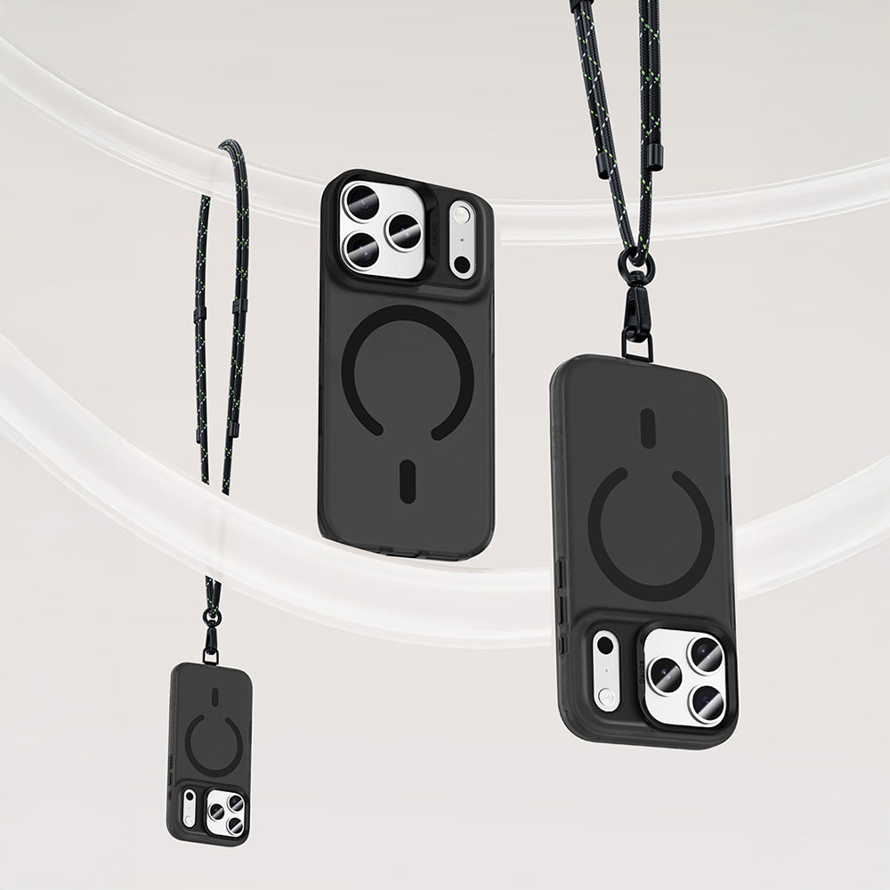 iPhone 17 Pro Kılıf M-Safe Şarj Özellikli Benks C-Magnet Lucid Armor Kılıf