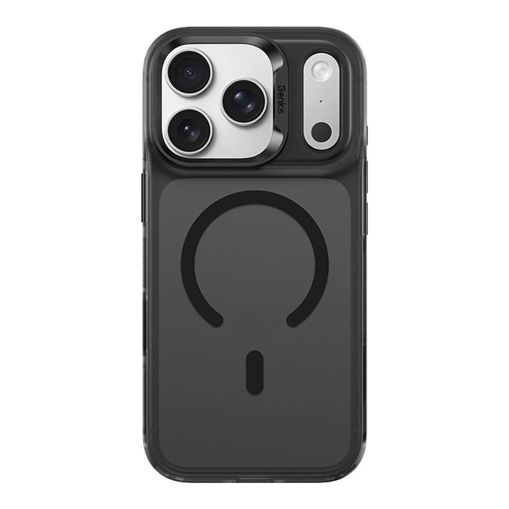 iPhone 17 Pro Kılıf M-Safe Şarj Özellikli Benks C-Magnet Lucid Armor Kılıf