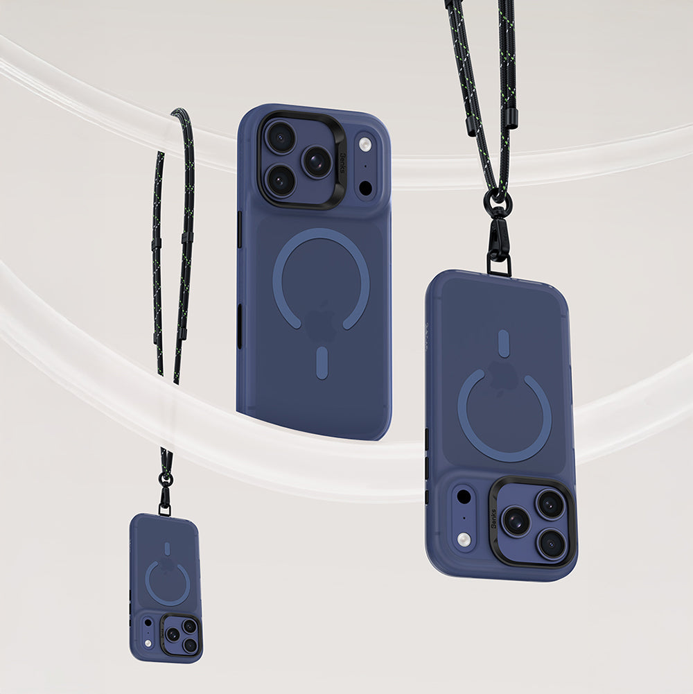 iPhone 17 Pro Kılıf M-Safe Şarj Özellikli Benks C-Magnet Lucid Armor Kılıf