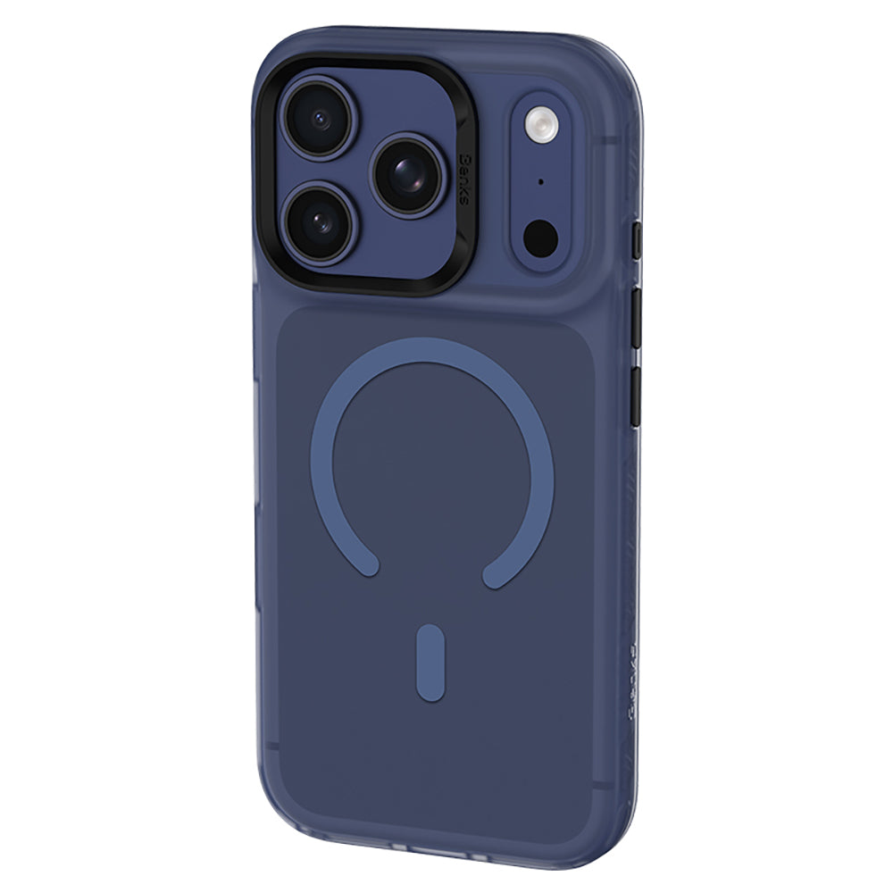 iPhone 17 Pro Kılıf M-Safe Şarj Özellikli Benks C-Magnet Lucid Armor Kılıf