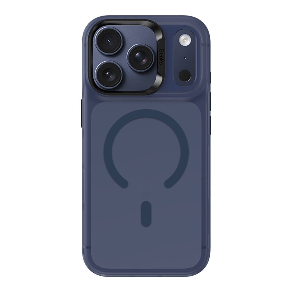 iPhone 17 Pro Kılıf M-Safe Şarj Özellikli Benks C-Magnet Lucid Armor Kılıf