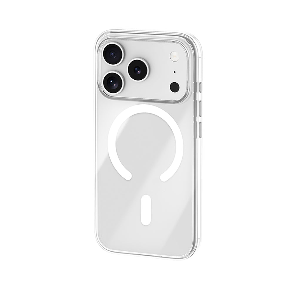 iPhone 17 Pro Kılıf M-safe Şarj Özellikli Benks Crystal Serisi Şeffaf Kılıf