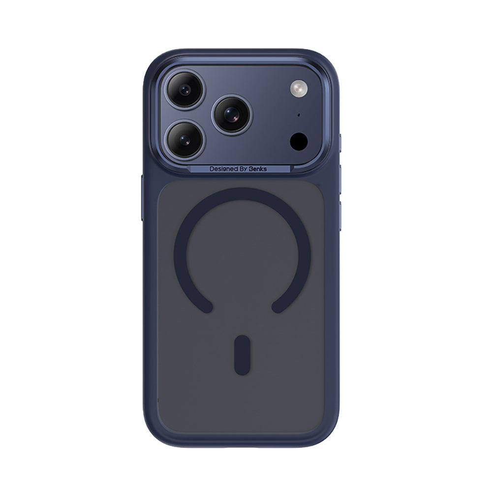 iPhone 17 Pro Kılıf M-Safe Şarj Özellikli Benks Mist C-Magnet Kılıf