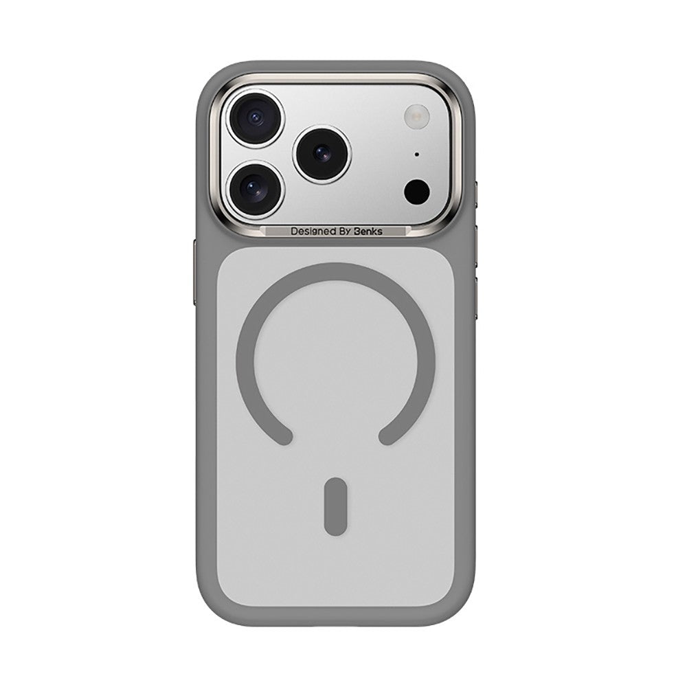 iPhone 17 Pro Kılıf M-Safe Şarj Özellikli Benks Mist C-Magnet Kılıf