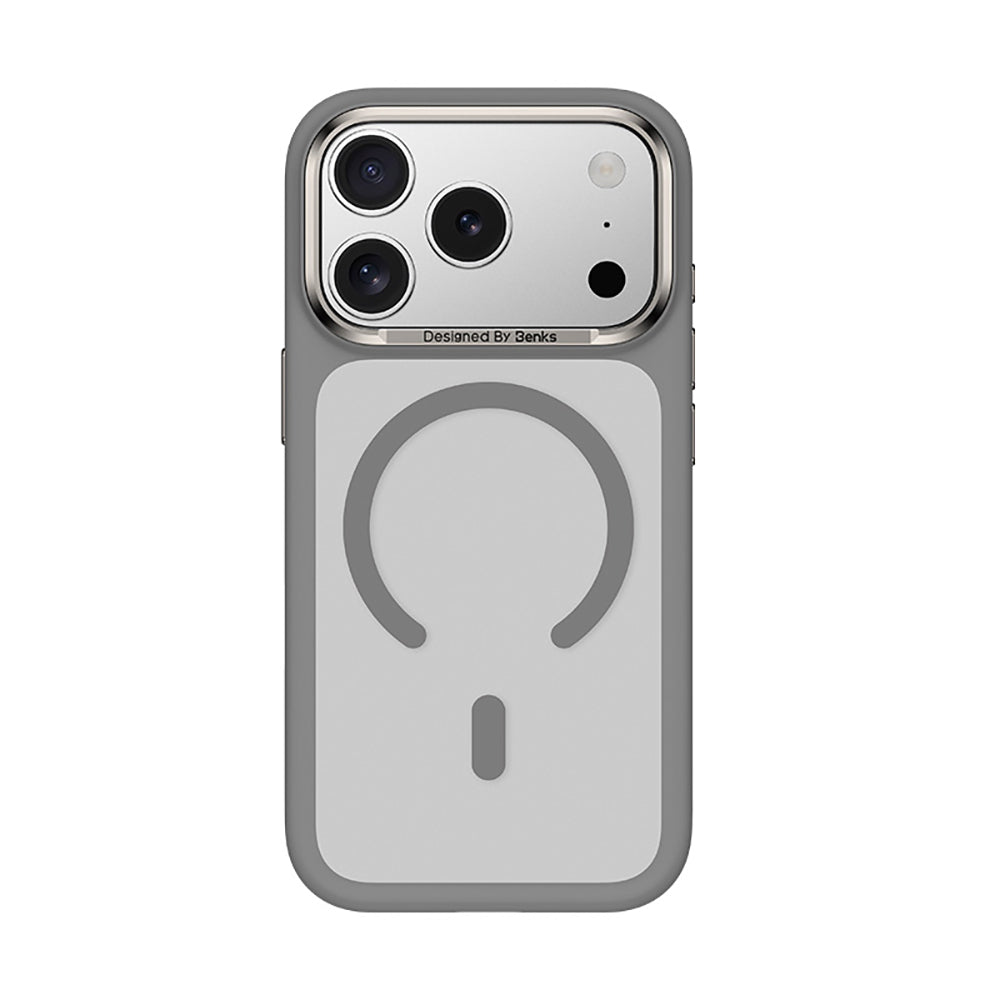 iPhone 17 Pro Kılıf M-Safe Şarj Özellikli Benks Mist C-Magnet Kılıf