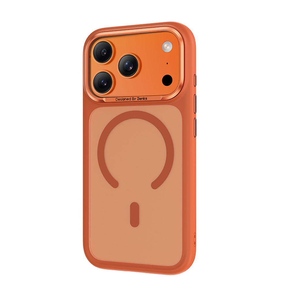 iPhone 17 Pro Kılıf M-Safe Şarj Özellikli Benks Mist C-Magnet Kılıf
