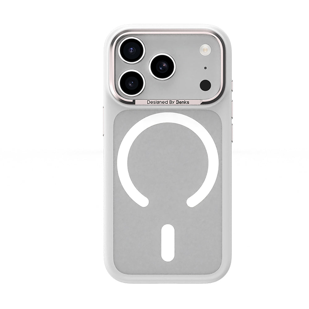 iPhone 17 Pro Kılıf M-Safe Şarj Özellikli Benks Mist C-Magnet Kılıf