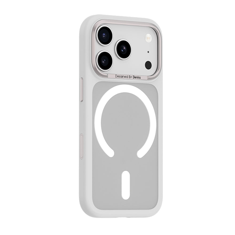 iPhone 17 Pro Kılıf M-Safe Şarj Özellikli Benks Mist C-Magnet Kılıf
