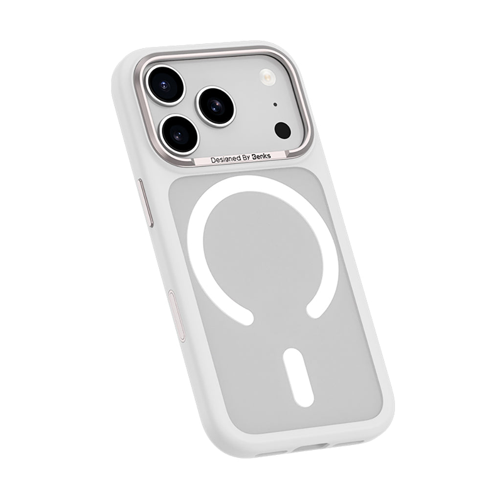 iPhone 17 Pro Kılıf M-Safe Şarj Özellikli Benks Mist C-Magnet Kılıf