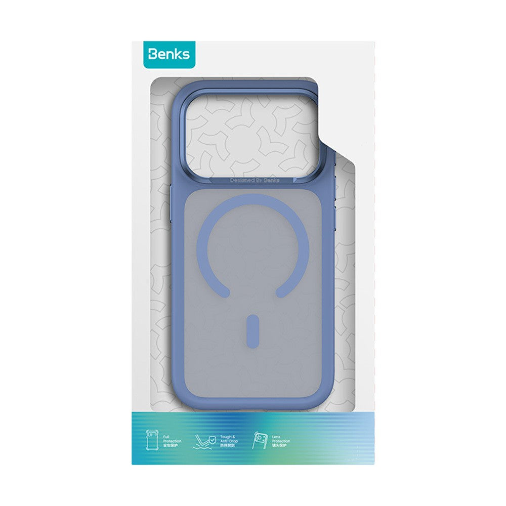 iPhone 17 Pro Kılıf M-Safe Şarj Özellikli Benks Mist C-Magnet Yeni Seri Kılıf