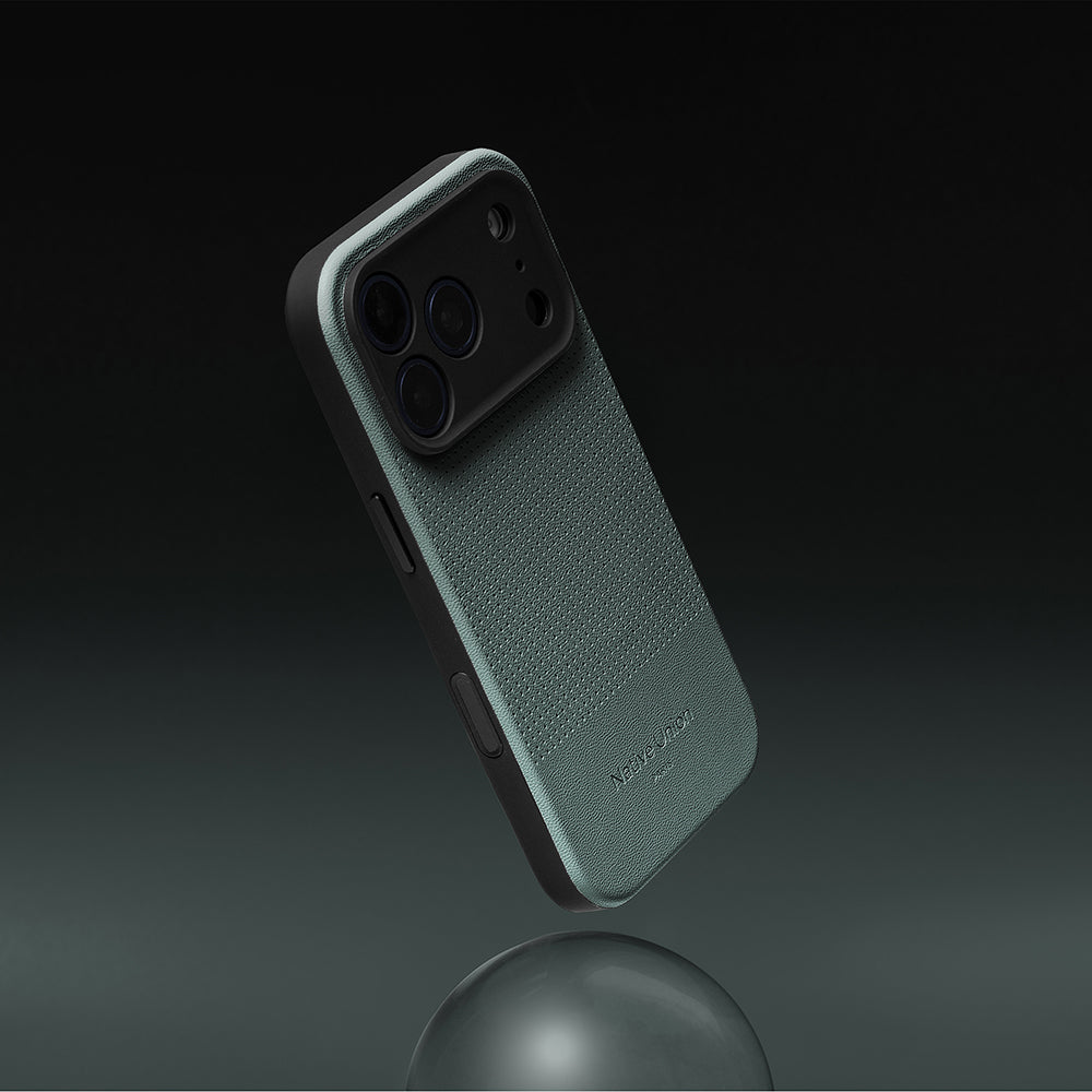 iPhone 17 Pro Kılıf M-safe Şarj Özellikli Deri Dokulu Native Union 2025 Active Serisi Kılıf