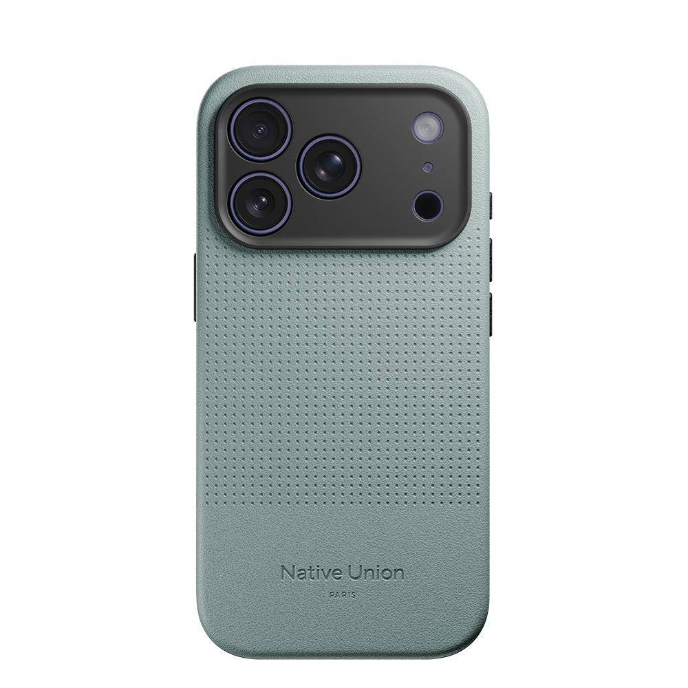 iPhone 17 Pro Kılıf M-safe Şarj Özellikli Deri Dokulu Native Union 2025 Active Serisi Kılıf