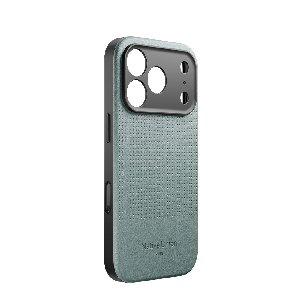 iPhone 17 Pro Kılıf M-safe Şarj Özellikli Deri Dokulu Native Union 2025 Active Serisi Kılıf
