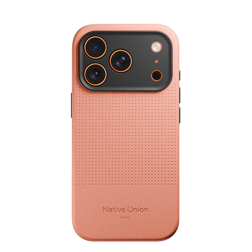 iPhone 17 Pro Kılıf M-safe Şarj Özellikli Deri Dokulu Native Union 2025 Active Serisi Kılıf