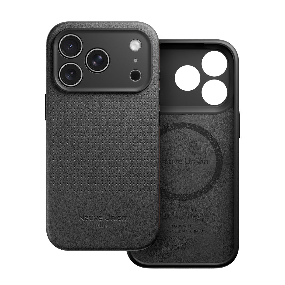 iPhone 17 Pro Kılıf M-safe Şarj Özellikli Deri Dokulu Native Union 2025 Active Serisi Kılıf