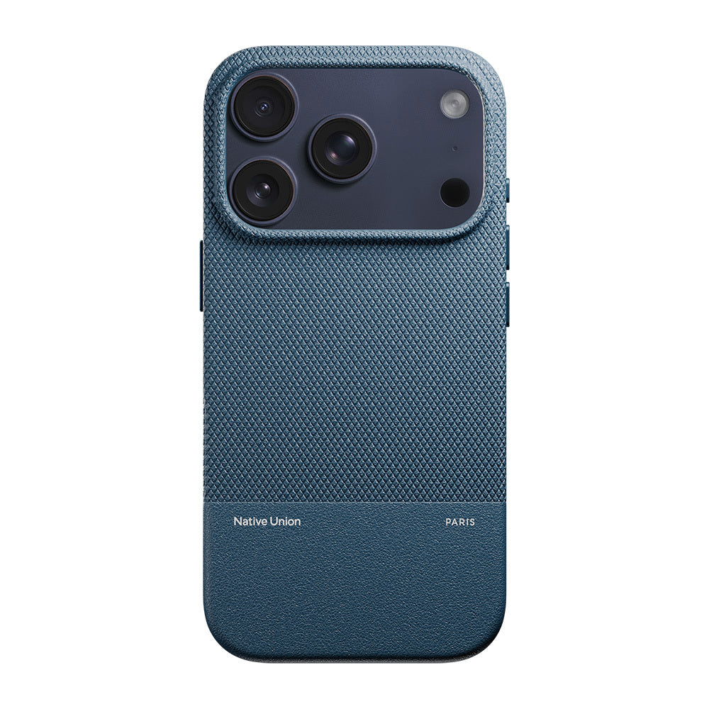 iPhone 17 Pro Kılıf M-safe Şarj Özellikli Deri Dokulu Native Union RE Classic Serisi Kılıf