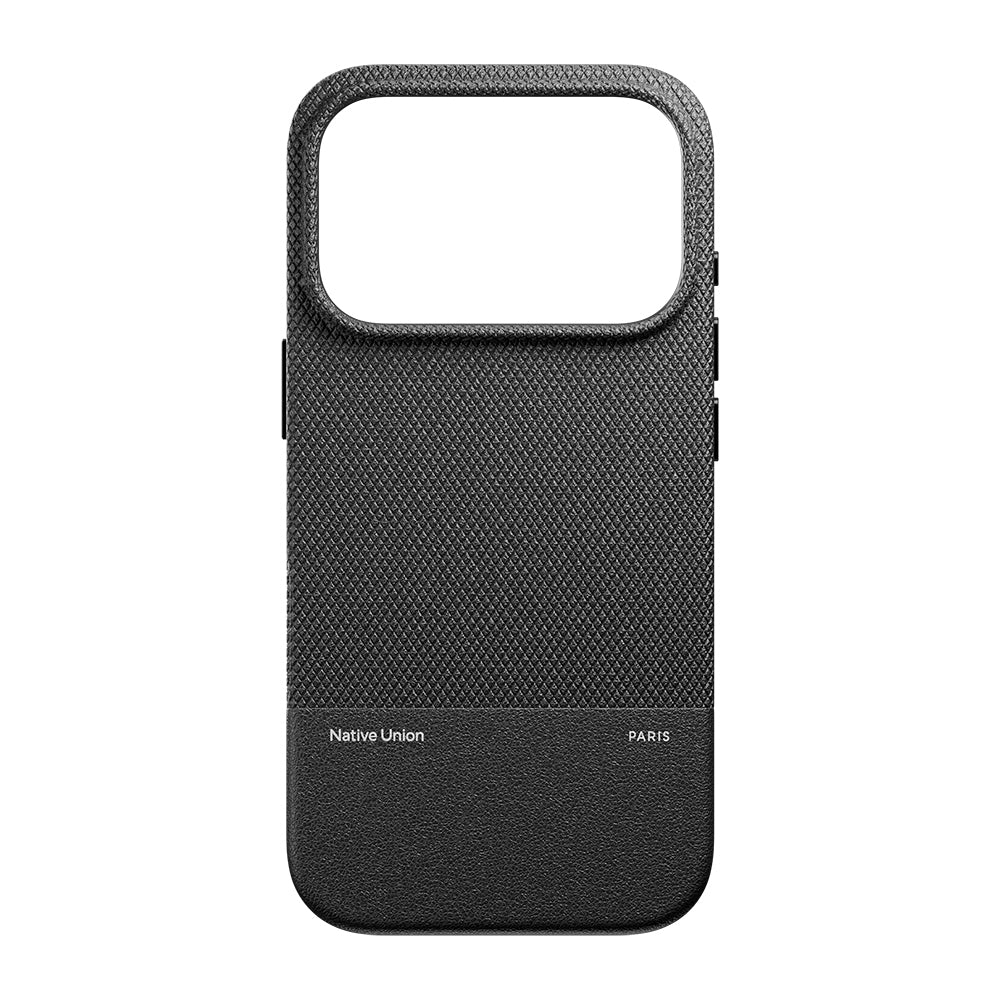 iPhone 17 Pro Kılıf M-safe Şarj Özellikli Deri Dokulu Native Union RE Classic Serisi Kılıf