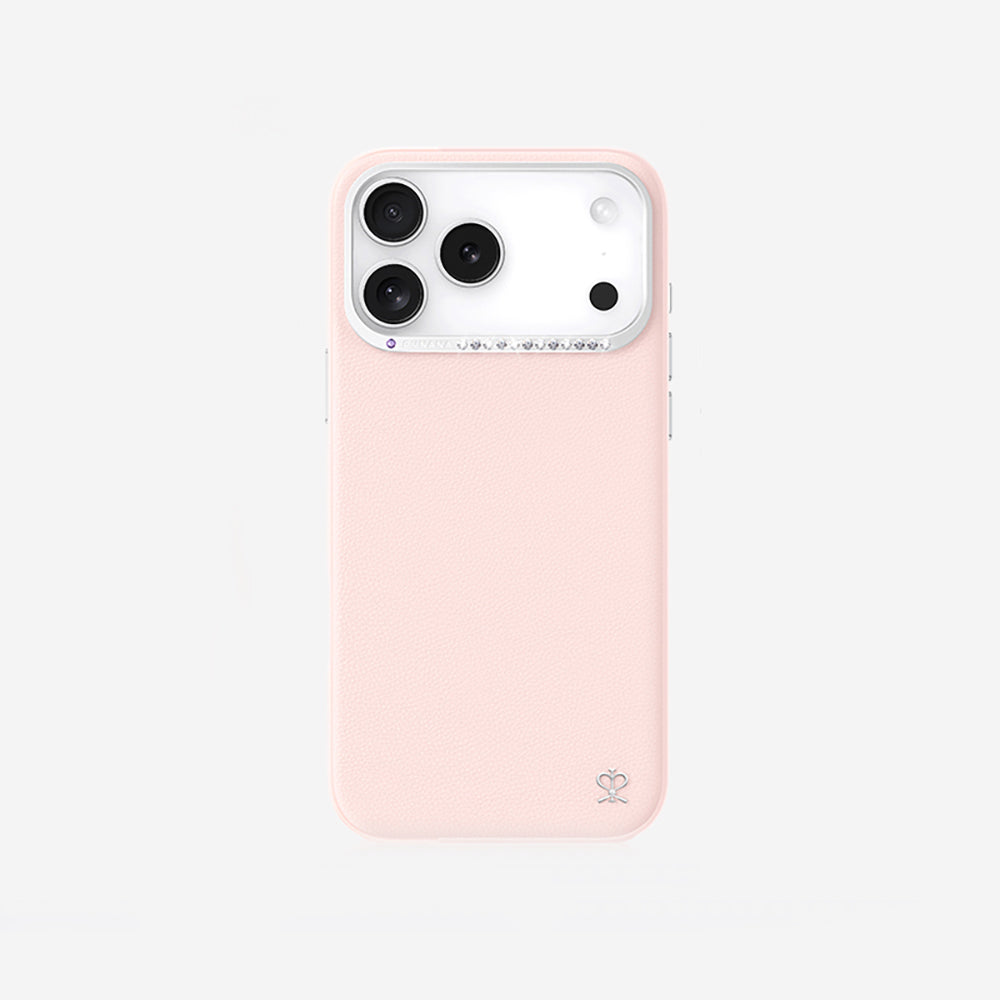 iPhone 17 Pro Kılıf M-safe Şarj Özellikli Deri Tasarımlı Pynana Starry Serisi Kılıf