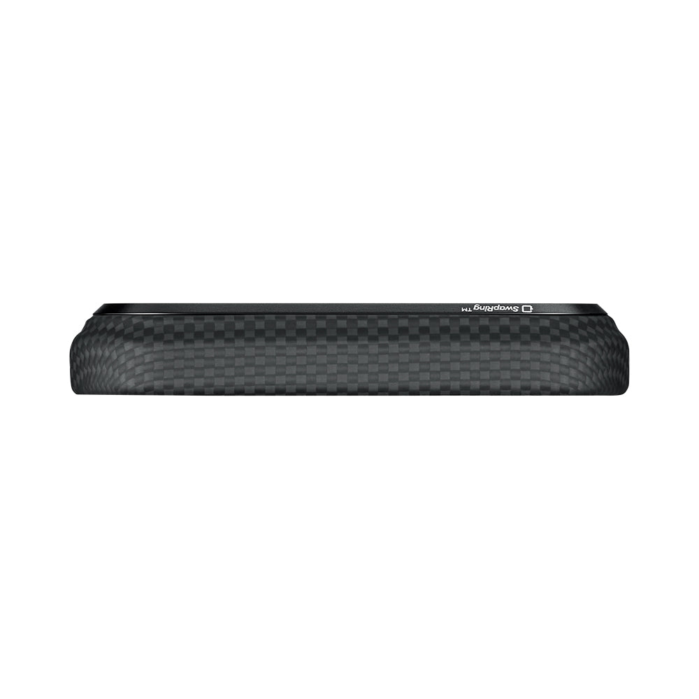 iPhone 17 Pro Kılıf M-safe Şarj Özellikli Lumintex Teknolojili Fosforlu Aramid Karbon Fiber Pitaka Tactile Woven Aries Serisi Kılıf