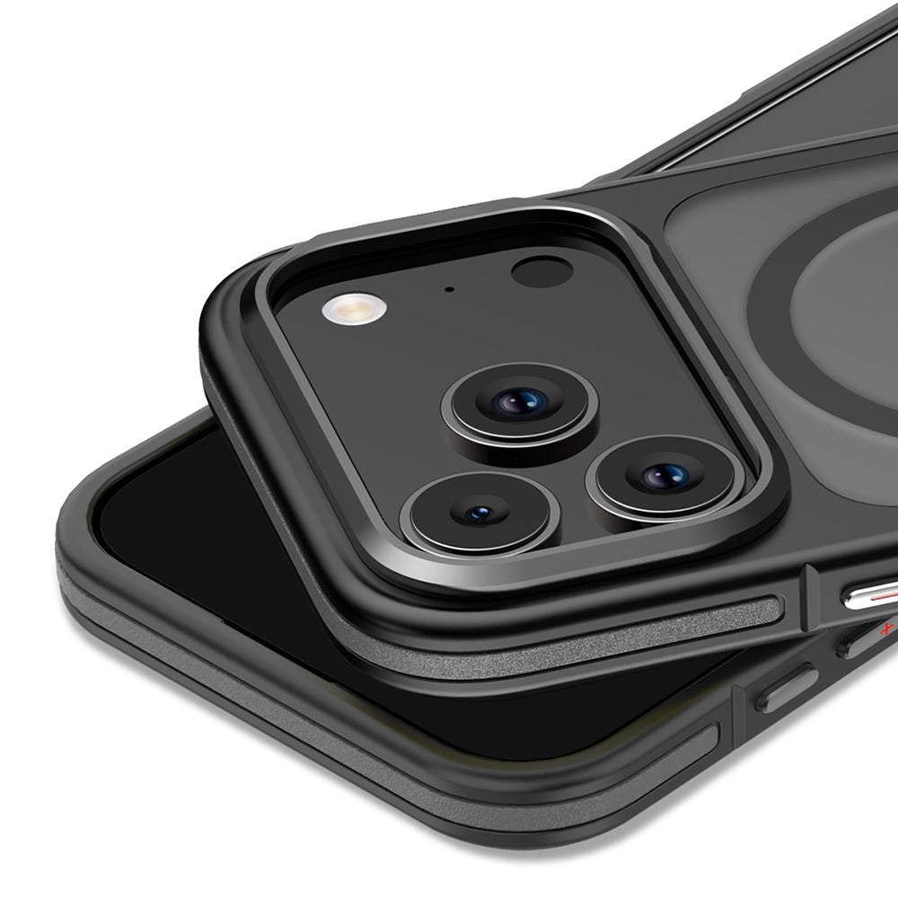 iPhone 17 Pro Kılıf M-safe Şarj Özellikli Mat Görünümlü Wlons Vevo Kılıf