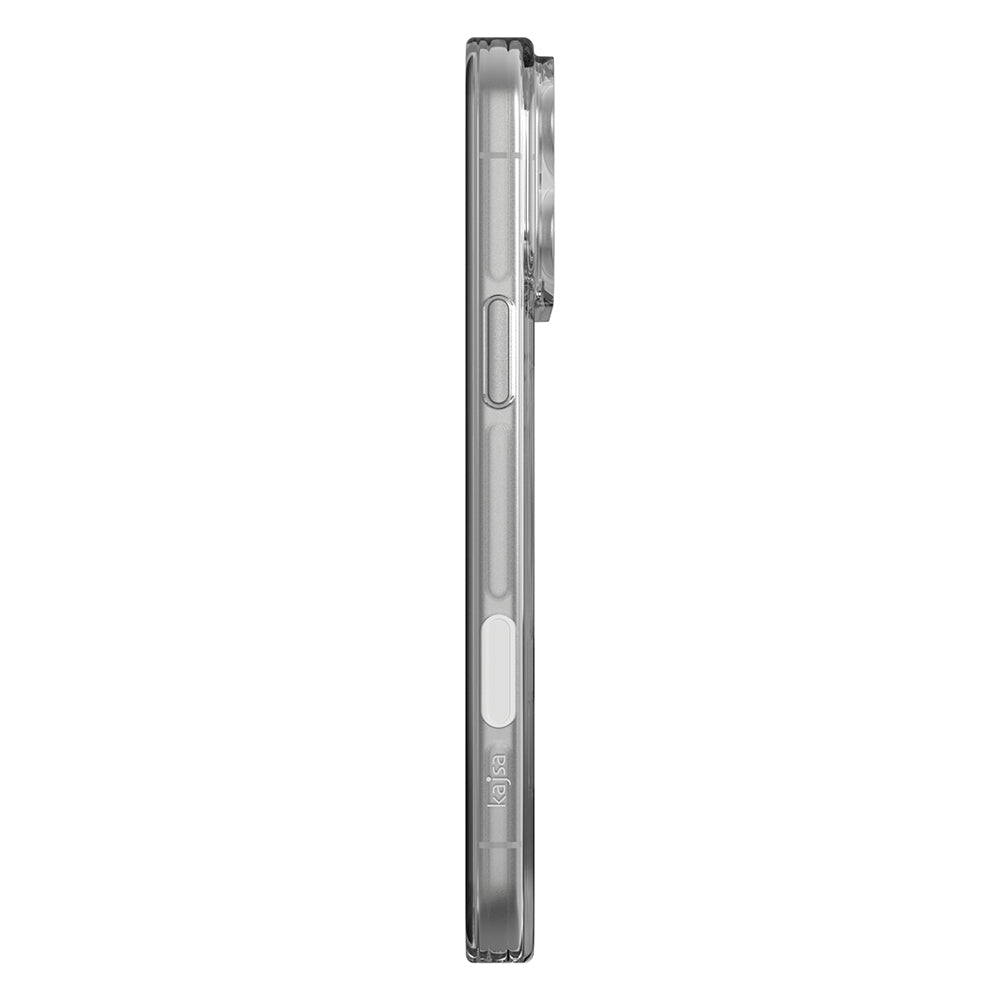 iPhone 17 Pro Kılıf M-safe Şarj Özellikli O-Ring Şeffaf Kajsa Trans Shield Serisi Kılıf