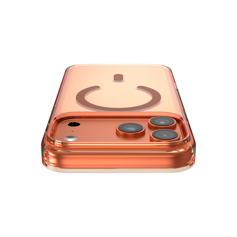 iPhone 17 Pro Kılıf M-safe Şarj Özellikli O-Ring Şeffaf Kajsa Trans Shield Serisi Kılıf