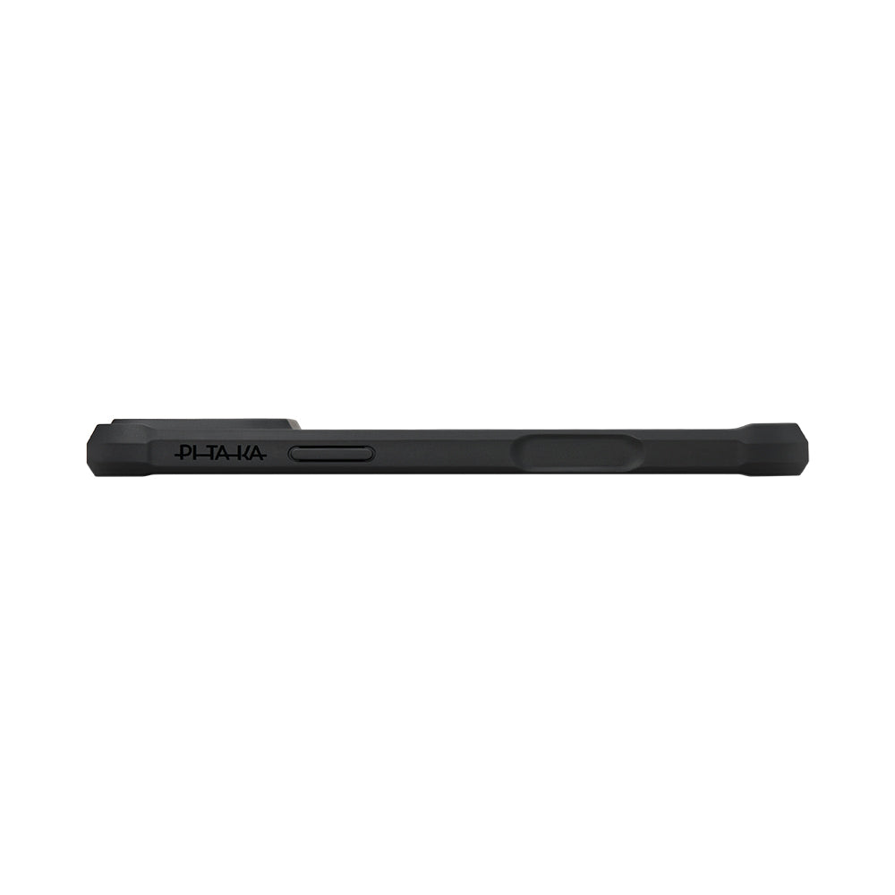 iPhone 17 Pro Kılıf M-safe Şarj Özellikli Pitaka Aramid Pro Guard Serisi Black-Gray Karbon Kılıf