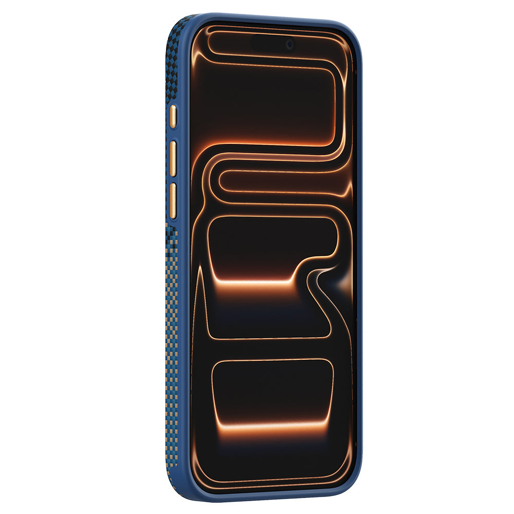 iPhone 17 Pro Kılıf M-safe Şarj Özellikli Raptic Aramid Dual Ultra Serenity Serisi Karbon Kılıf