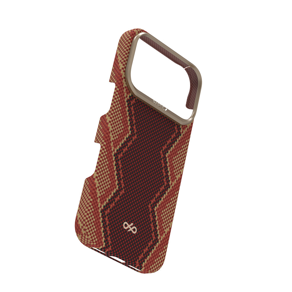 iPhone 17 Pro Kılıf M-safe Şarj Özellikli Raptic Aramid Skin Bionic Serisi Kılıf