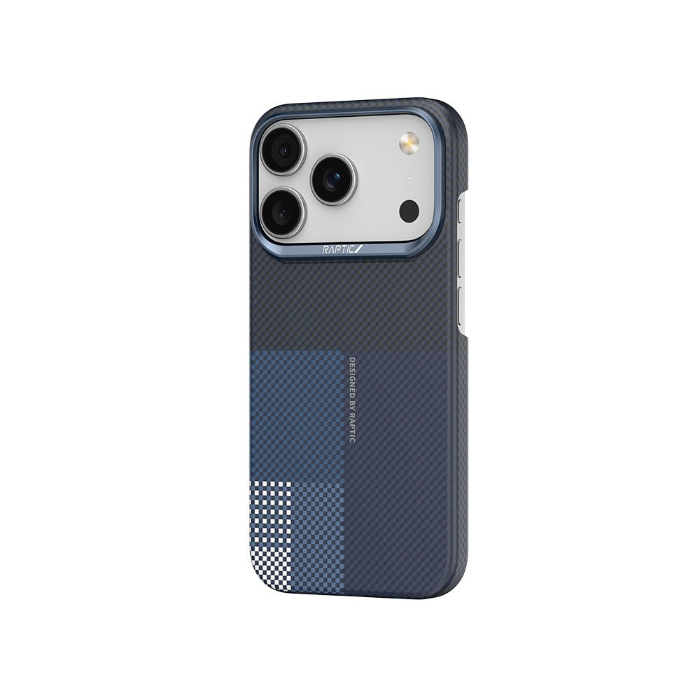 iPhone 17 Pro Kılıf M-safe Şarj Özellikli Raptic Aramid Skin Transform Serisi Karbon Kılıf