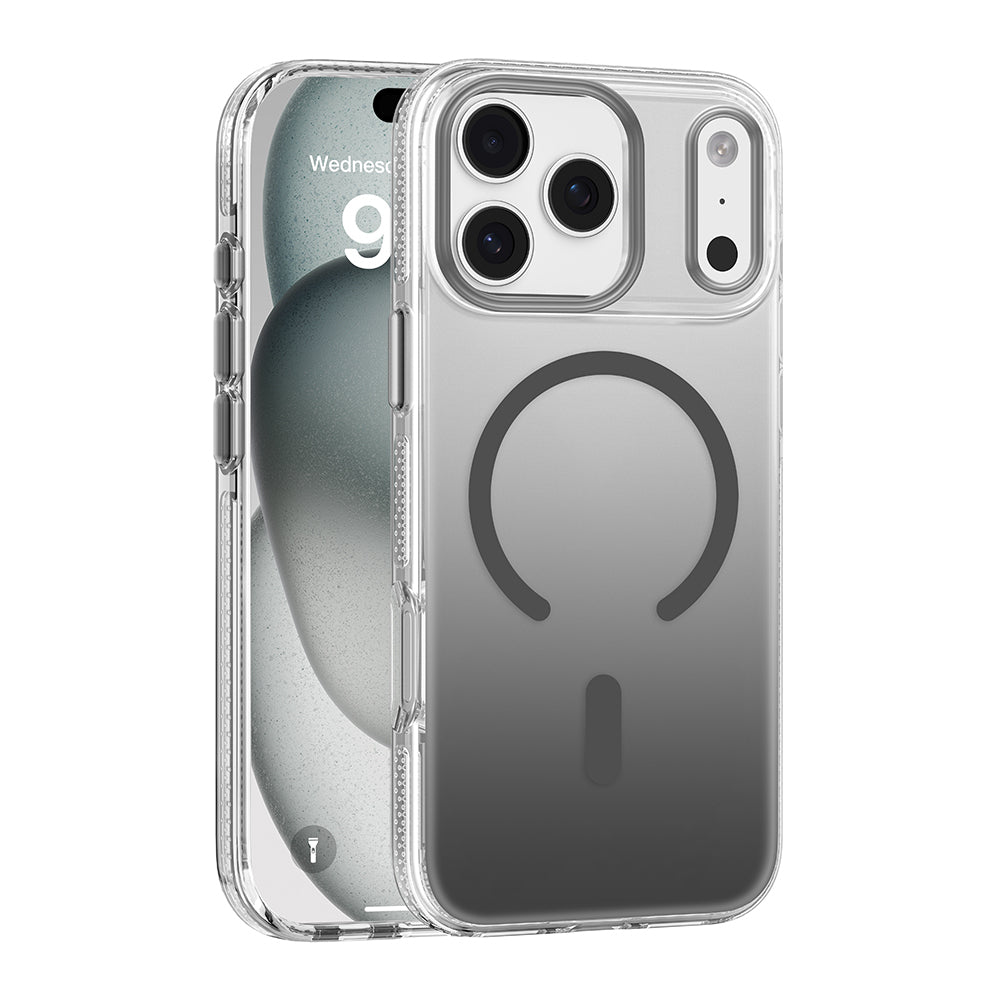 iPhone 17 Pro Kılıf M-safe Şarj Özellikli Sararmaya Karşı Dayanıklı Mutural Icesense Serisi Kılıf