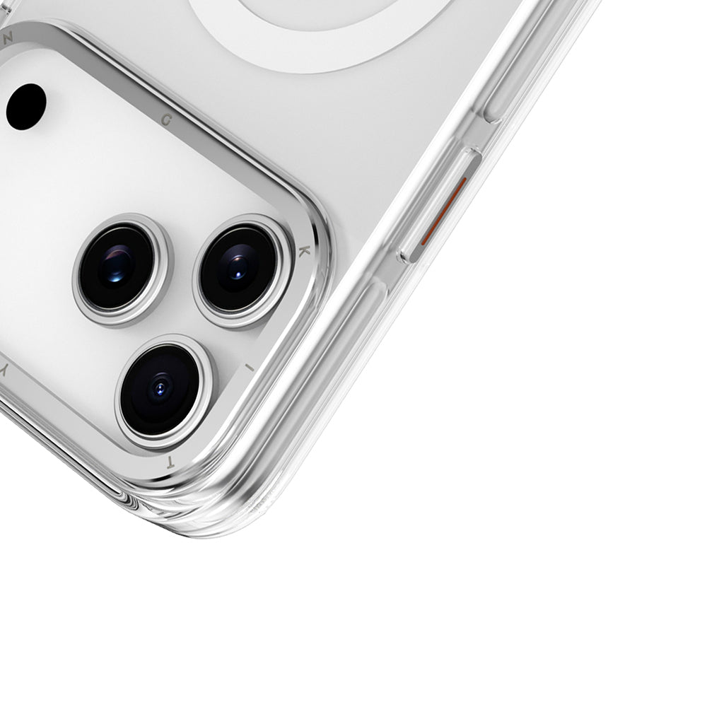 iPhone 17 Pro Kılıf M-safe Şarj Özellikli Şeffaf Youngkit Crystal Shield Serisi Kılıf