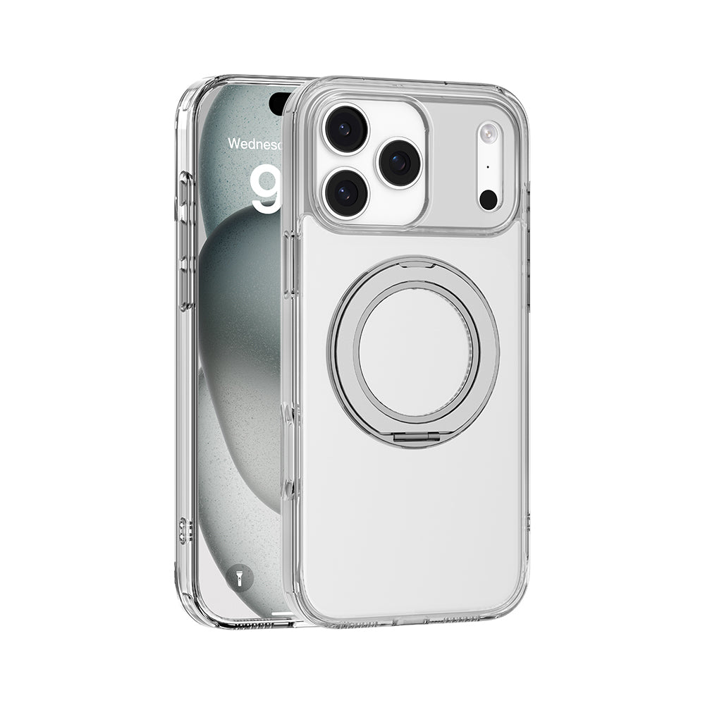 iPhone 17 Pro Kılıf M-safe Şarj Özellikli Standlı Airbag Tasarımlı Mutural Fresh Serisi Kılıf