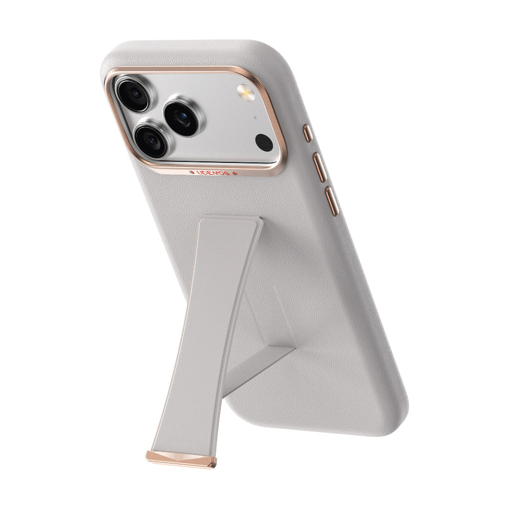 iPhone 17 Pro Kılıf M-Safe Şarj Özellikli Standlı Udemos İndependence Serisi Kılıf